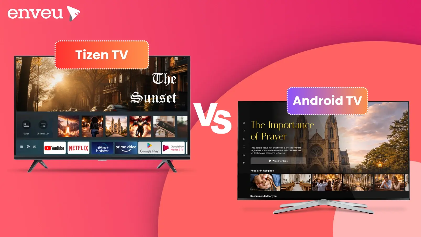 Tizen TV vs Android TV: What's the Difference in 2025?